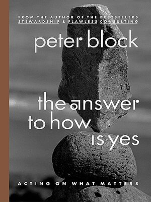 cover image of The Answer to How Is Yes